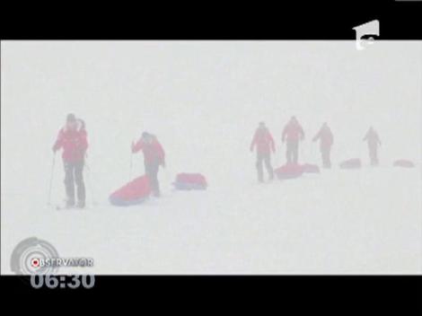 Cursa veteranilor spre Polul Sud, suspendată din motive de securitate