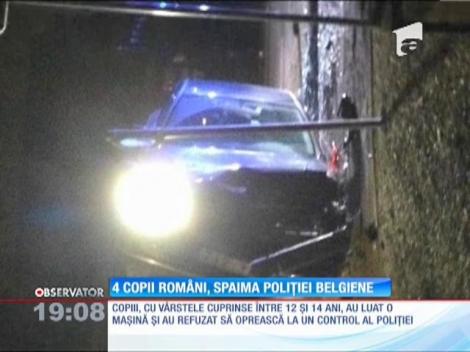 Patru copii teribilişti din România au pus pe jar autorităţile din Belgia