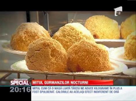 SPECIAL! Specialiştii nutriţionişti desfiinţează mitul mâncatului în miez de noapte