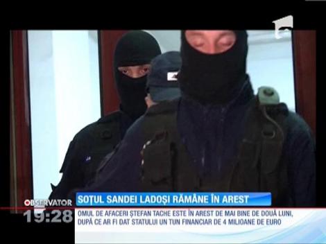 Soţul Sandei Ladoşi rămâne în arest