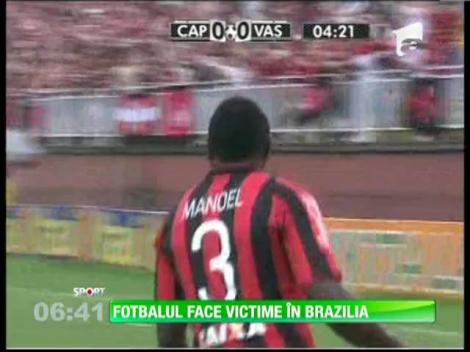 La ei se dispută Campionatul Mondial! Bătaie ca în filme la un meci din Brazilia