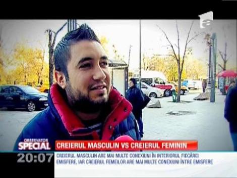 SPECIAL! Creierul masculin vs. creierul feminin