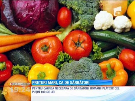 Românii îşi fac calculele pentru masa festivă de Crăciun