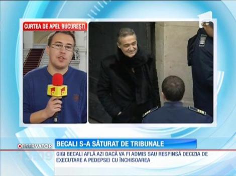 Gigi Becali s-a săturat de tribunale
