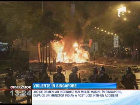 Violenţe în Singapore