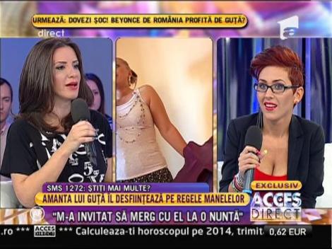Amanta lui Guţă îl desfiinţează pe regele manelelor: "Mi-a zis că mă iubeşte de la prima întâlnire!"