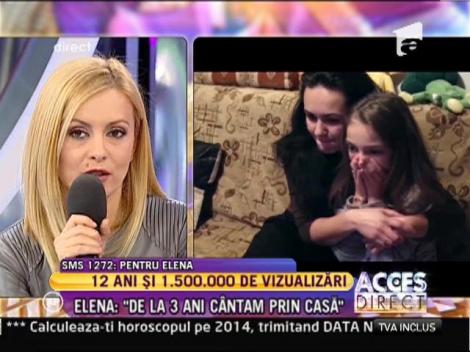 Elena Hasna: "De la trei ani cântam prin casă!"