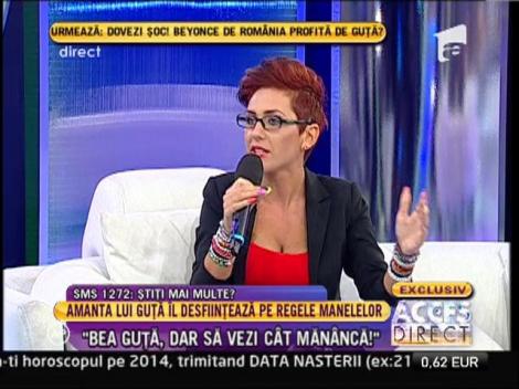 Dana Roba: "Guţă are o singură calitate şi multe defecte"