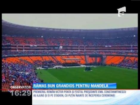 Rămas bun grandios pentru Nelson Mandela