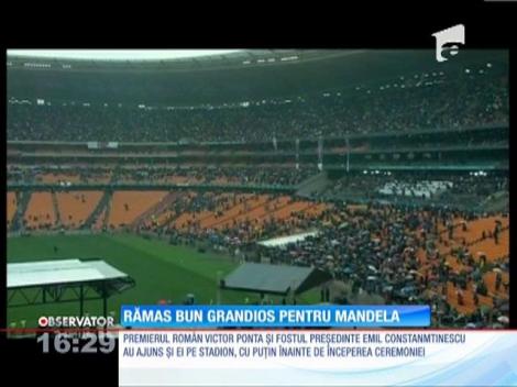 Rămas bun grandios pentru Nelson Mandela