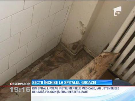 Sectii inchise la spitalul groazei