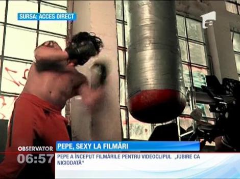 Pepe pregătește un videoclip incendiar pentru piesa ”Iubire ca niciodată”