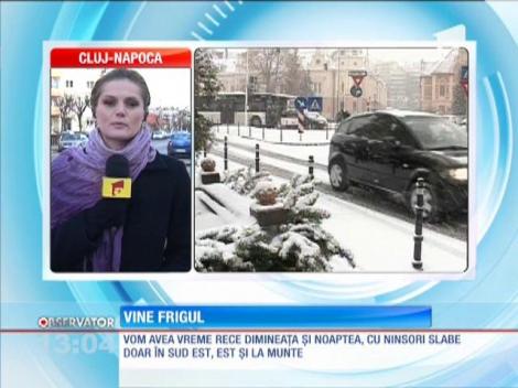 Vremea se va răci în continuare în toata ţara