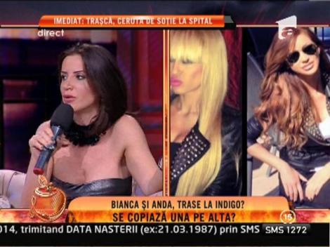 Bianca Drăguşanu şi Anda Adam, aproape trase la indigo!