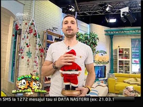 Moment inedit la ”Neatza”: Răzvan și Dani au parodiat oița mascotă a redacției televiziunii publice