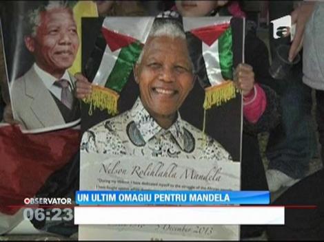 Ultimul omagiu pentru Nelson Mandela