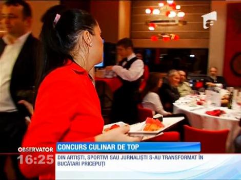 Cinci vedete au gătit la o gală culinară organizată de un hotel din Capitală