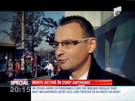 SPECIAL! Sportul ajuta creierul să revină la parametrii normali