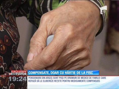 Medicamente compensate doar cu adeverinţă de la fisc