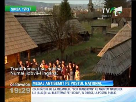 Mesaj antisemit la televiziunea publică