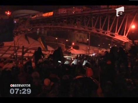 Intervenţie în forţă la Kiev