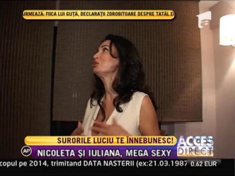 Iuliana şi Nicoleta Luciu, surprinse în ipostaze incredibile!