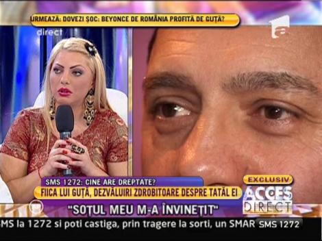 Nicoleta Guţă: "Nu vreau să mă întorc la fostul meu bărbat!"