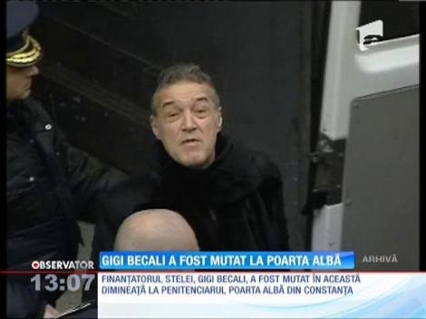 Gigi Becali a fost mutat la Poarta Albă