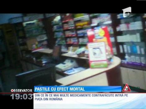 Tot mai medicamente contrafăcute au apărut pe piaţa din România