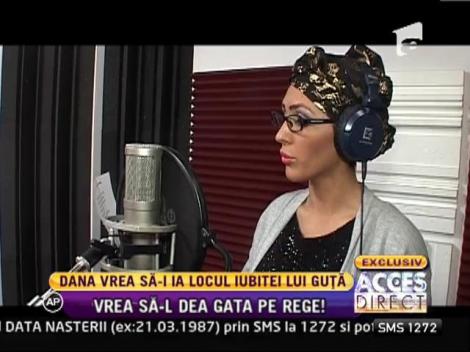 Amanta lui Guţă, pasionată de muzică! Dana Roba a cântat la Acces Direct!
