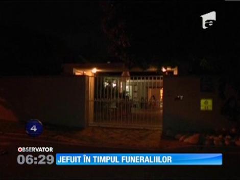 Jefuit în timpul funeraliilor lui Nelson Mandela