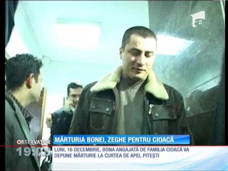 Mărturia bonei l-ar putea condamna pe Cristian Cioacă