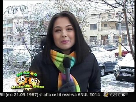 Vremea cu Flavia Mihășan: ”Chiar dacă afară este ger, polei și chiciură, se simte magia sărbătorilor”