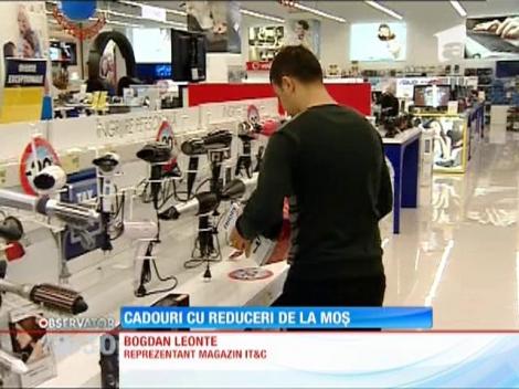 Cadouri cu reduceri de la Moş!
