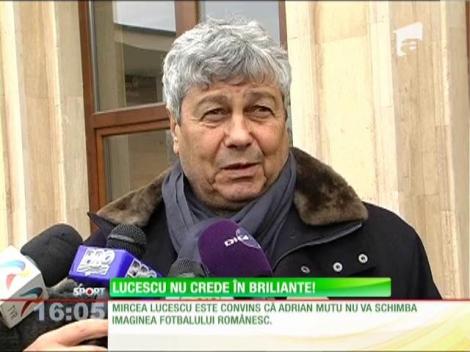Mircea Lucescu: "Adrian Mutu nu va schimba imaginea fotbalului românesc!"