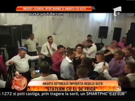 Amanta lui Guţă, desfigurată în bătaie