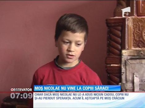 Moş Nicolae nu vine la copiii săraci!