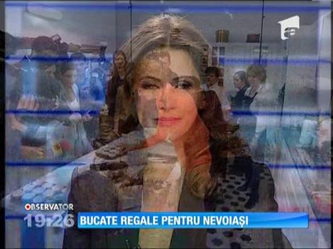 Principesa Margareta a pregătit bucate alese pentru copii şi bătrâni nevoiaşi