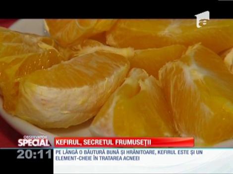 SPECIAL! Kefirul ne scapă de acnee