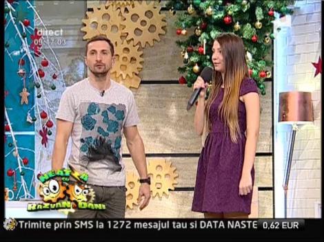 Denisa Trofin, sărbători în familie