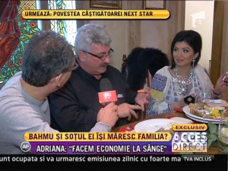 Adriana Bahmuţeanu şi Silviu Prigoană, o familie fericită! "Bugetul familiei e gestionat de Adriana"
