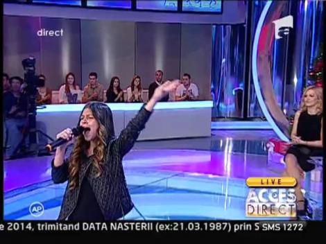 Câștigătoarea "Next Star" la "Acces Direct". Vanessa a impresionat din nou!