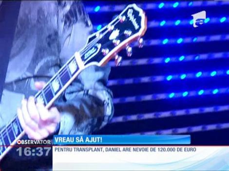 Vreau să ajut! Mihai Mărgineanu şi trupa Sarmalele Reci, concert caritabil pentru Daniel Nedelcu