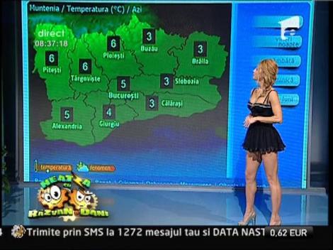 Vremea cu Flavia Mihășan:”Temperaturi ridicate astăzi, perfecte pentru a ieși la cumpărături!”