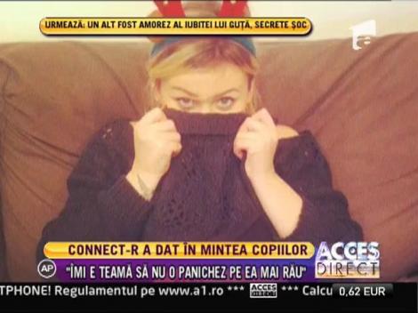 Connect-R a realizat un desen interesant pe burtica soţiei!