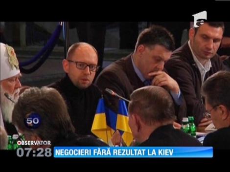 Discuţii fără rezultat la Kiev!