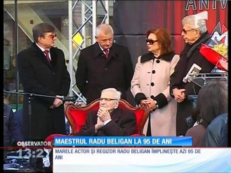 Radu Beligan împlinește astăzi 95 de ani