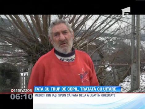 O adolescentă din Suceava, hrănită toată viaţa numai cu lapte de capră!