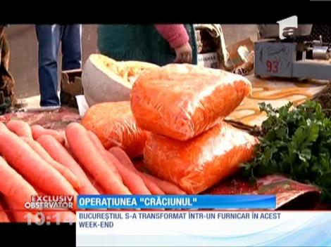 A început operaţiunea Crăciunul! Clienţii caută ce-i mai ieftin. Comercianţi caută să-i păcălească