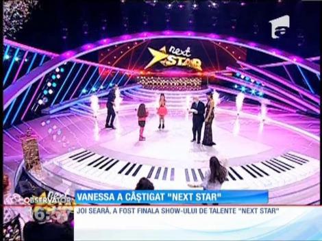 Vanessa Marzavan a câştigat talent show-ul „Next Star"